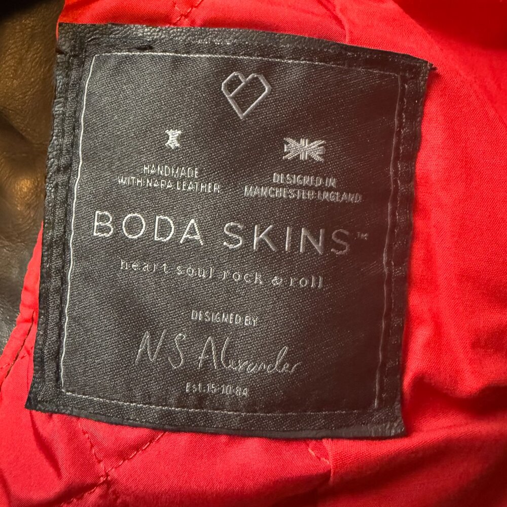 Boda Skins Men's Leather Jacket (New Without Tags) - Picture 8 of 11